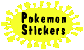 Pokemon Stickers